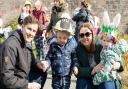 Fun First's Easter party attracted a big crowd of parents and children to the James Street Community Garden in Helensburgh (Photo - Louise Cairns/Life In Focus Photography)