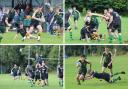Action from Lomond-Helensburgh's league clash with Bishopton