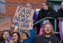 Nurses on the picket line in Leeds during this week’s strike by members of the Royal College of Nursing in England, Wales and Northern Ireland (Photo: Peter Byrne/PA Wire)