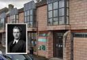 The JLB Innovation Hub, named after John Logie Baird, inset, will be based at Helensburgh Library