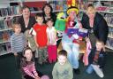 Artistic children at Helensburgh Library this week in 2008