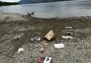 Luss Primary School has hit out over the litter left behind