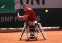 Gordon Reid got his French Open campaign under way on Tuesday (Image: LTA)