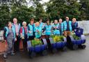 The volunteers meet weekly in Cardross