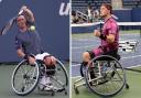 Gordon Reid, left, and Alfie Hewett will play each other in the US Open men's wheelchair singles final