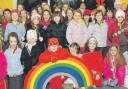 Helensburgh Brownies, Guides and Rainbows pictured in December 2008