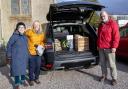 Locals have given generously to the foodbank