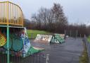 The skatepark in Kirkmichael has gone unused for several years