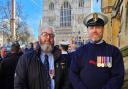 Neil Petrie and Tom Ridskill attended the London service