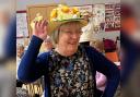 Members showed off their Easter bonnets