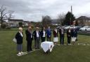 Colgrain Bowling Club’s green opening ceremony on Saturday (Pic - @colgrainbowling on Twitter)