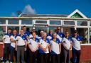 Competitors in Saturday’s open pairs tournament at Cove and Kilcreggan