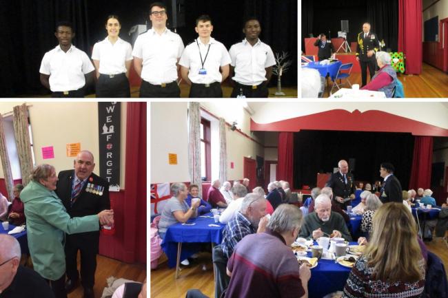 The Garelochhead Station Trust's Remembrance Brunch Club was held at the Gibson Hall on November 9