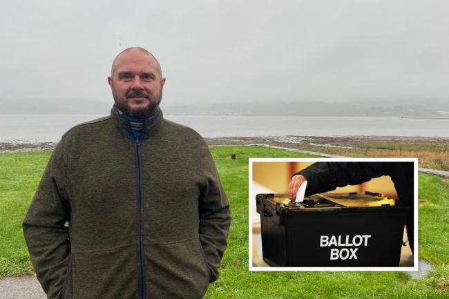 Conservative candidate Paul Collins has been elected to represent Lomond North on Argyll and Bute Council