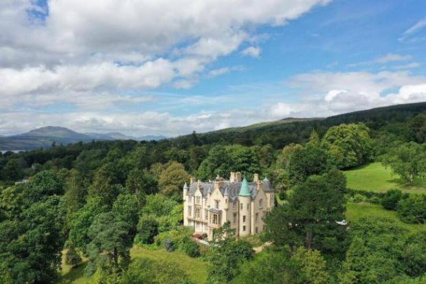 Helensburgh Advertiser: Invergare is a B-listed mansion boasting 13 bedrooms