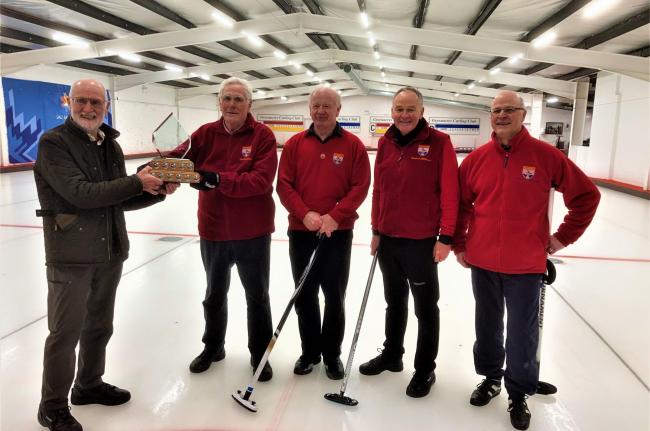Helensburgh Curling Club's McArthur Stanton Trophy winners