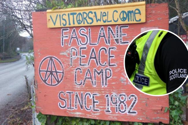 The peace camp has been open for 40 years