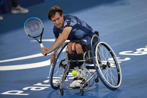 Gordon Reid is hoping to add to his wheelchair tennis trophy haul in 2022 (Photo - imagecomms)