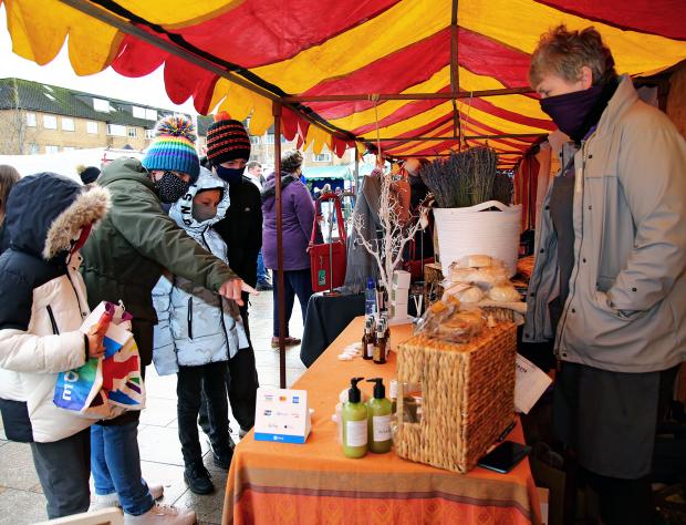 Helensburgh Advertiser: The Helensburgh Open Air Market is a long-established feature of downtown