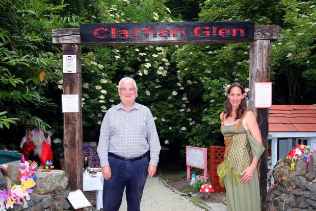Autumn Brown celebrated the official opening of the enchanted nature trail last summer (Photo: Tom Watt)