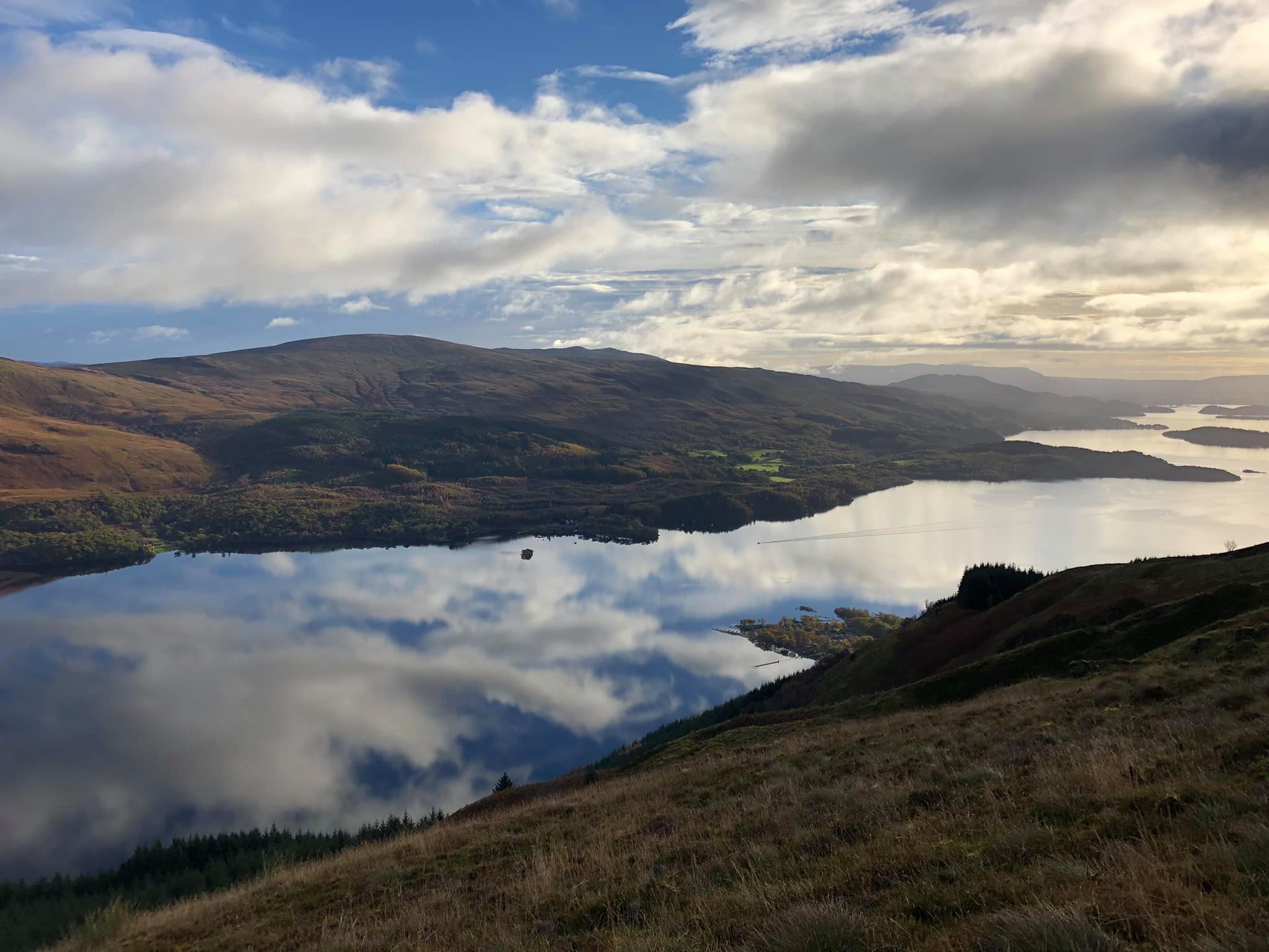 Loch Lomond from Inverbeg, by Charlie McGinn