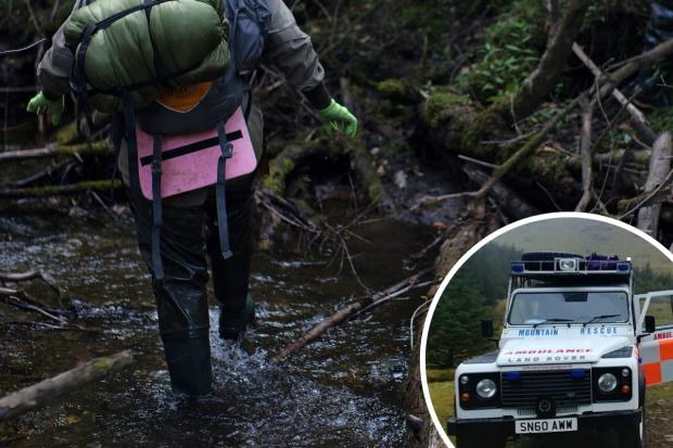 The team is warning walkers and campers to be prepared when venturing out in wet weather