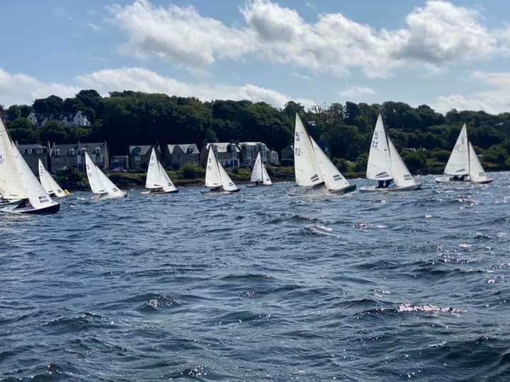 Eighteen boats and crews competed in the Loch Long One Design National Championships, hosted by Cove Sailing Club (Photos: Ewan Turner and Simon Jackson)