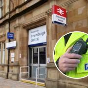 Police in Helensburgh could be set to contact parents of children seen gathered outside the town's main railway station