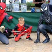 Local fans got to meet their comic book heroes at Loch Lomond Shores comic con