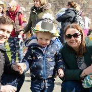 Fun First's Easter party attracted a big crowd of parents and children to the James Street Community Garden in Helensburgh (Photo - Louise Cairns/Life In Focus Photography)