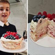 Oliver's cake was inspired by one of Prince Phillip's favourite dishes