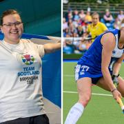 Lucy Elliott and Fiona Burnet will be in action at the Commonwealth Games (Image - Duncan Gray/Scottish Hockey)