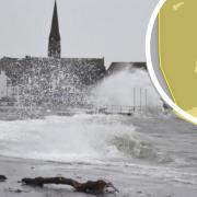 A weather alert for wind has been issued across Helensburgh