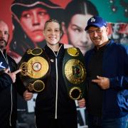 Hannah Rankin will put her WBA and IBO world titles on the line against Terri Harper in Nottingham this Saturday, September 24 (Image - Mark Robinson/Matchroom Boxing)