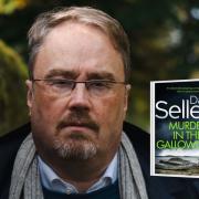 Daniel Sellers and his new book , Murder in the Gallowgate