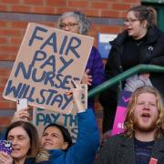 Nurses on the picket line in Leeds during this week’s strike by members of the Royal College of Nursing in England, Wales and Northern Ireland (Photo: Peter Byrne/PA Wire)