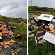 Fly-tipping reports have trebled in Argyll and Bute in the last three years - with Carman Hill, pictured, a particular trouble spot (Image: UGC)