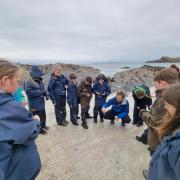 A group of young carers on an outward bound trip run by Helensburgh and Lomond Carers SCIO in May last year