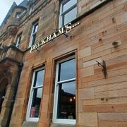 Peckham's in Helensburgh was granted a premises licence at a meeting on Tuesday - but talks are still ongoing over a planned pavement seating area outside the building