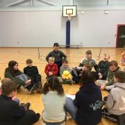 Young carers from Helensburgh and Lomond enjoyed a series of fun activities during the February school break to give them a break from their caring roles