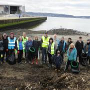 The beach clean is organised by Helensburgh Community Council