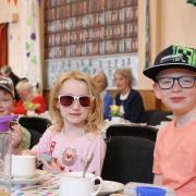 Cardross Parish Church hosted a coronation afternoon tea party