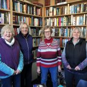 Volunteers help the Book Nook at Helensburgh Community Hub keep people reading