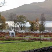 The five-star resort showcases views of the loch