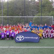 More than 100 pupils took part in the football tournament