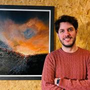 Helensburgh artist set for first gallery show after collaboration with guitarist