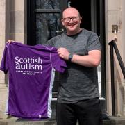 Local Scottish Autism worker Thomas has worked with the charity since the start of its service in Helensburgh in the spring of 2020