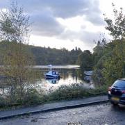 The dinghy was stolen from Aldochlay Boat Club's site to the south of Luss