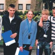 Student engineers from Hermitage Academy whop featured in the Advertiser this week in 2008
