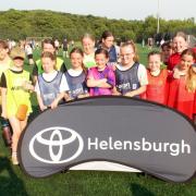 Girls across Helensburgh and Lomond have been promoting the importance of the beautiful game